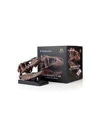 Master Replicas The Nation's T-Rex Skull Statue | Smithsonian Fossil Replica | 6-Inch Tall Tyrannosaurus Rex Desk Statue | 1:10 Scale