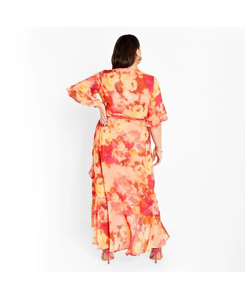 City Chic Women's Mischa Maxi Dress