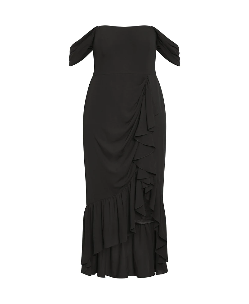City Chic Women's Rosabella Maxi Dress