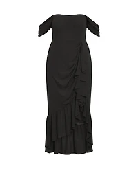 City Chic Women's Rosabella Maxi Dress