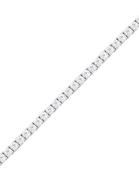 Macy's Diamond Four Prong Tennis Bracelet (4 ct. t.w.) in 14K White Gold