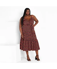 City Chic Plus Priya Maxi Dress