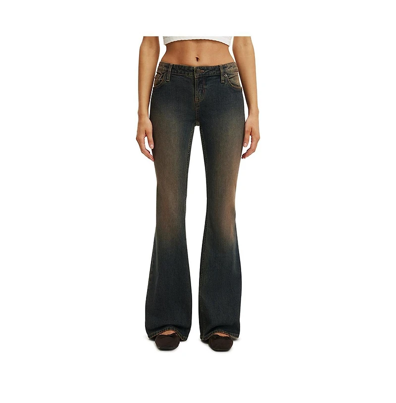 Cotton On Women's Low Rise Bootcut Jean
