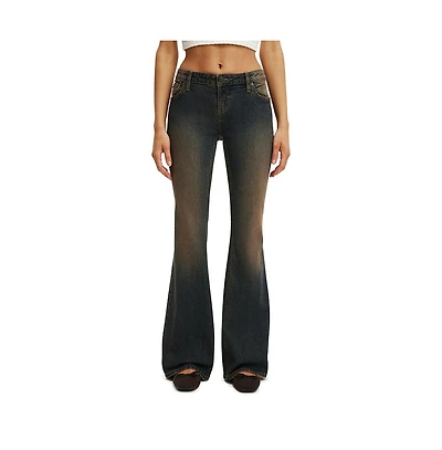 Cotton On Women's Low Rise Bootcut Jean