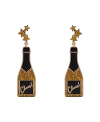 Hallmark Champagne Bottle Earrings