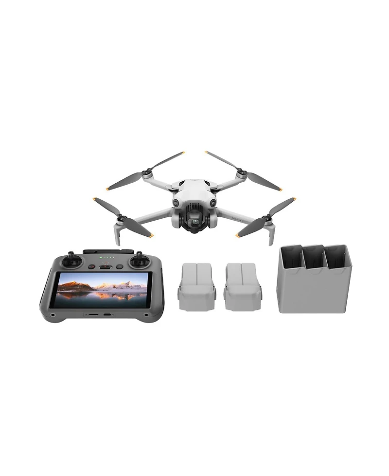 Dji Mini 4 Pro Drone Fly More Combo Plus with Rc 2 Remote Controller and High Capacity Batteries