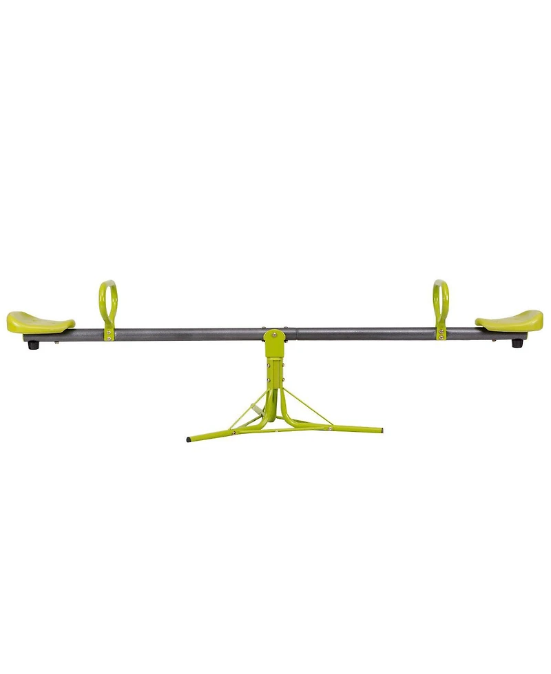 Sugift Kids Seesaw Swivel Children Teeter Totter Outdoor Play Set for 2 Children