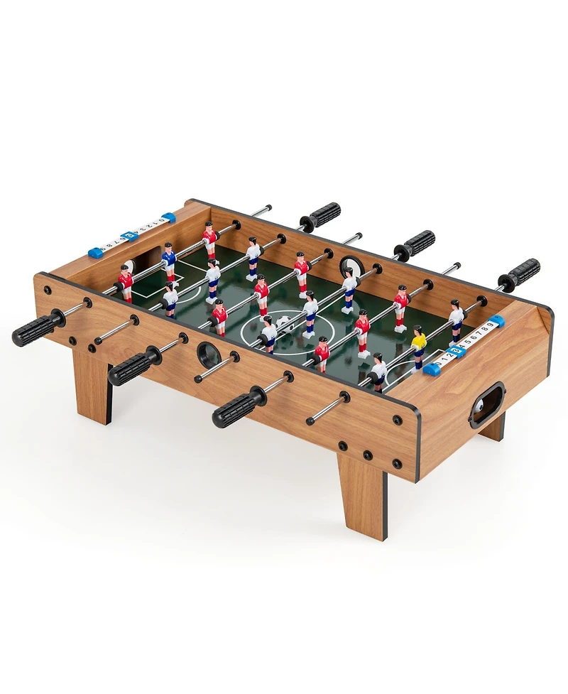 Sugift 27 Inch Foosball Table Mini Tabletop Soccer Game