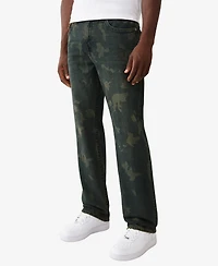 True Religion Men's Baggy Zip-Fly Regular-Fit Jeans