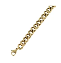 Women's The Curved-Link Chain Bracelet - California Gold