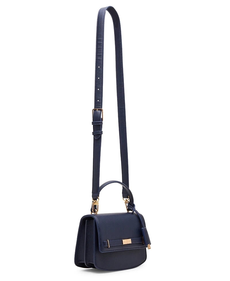 Anne Klein Covered Buckle Small Crossbody Bag