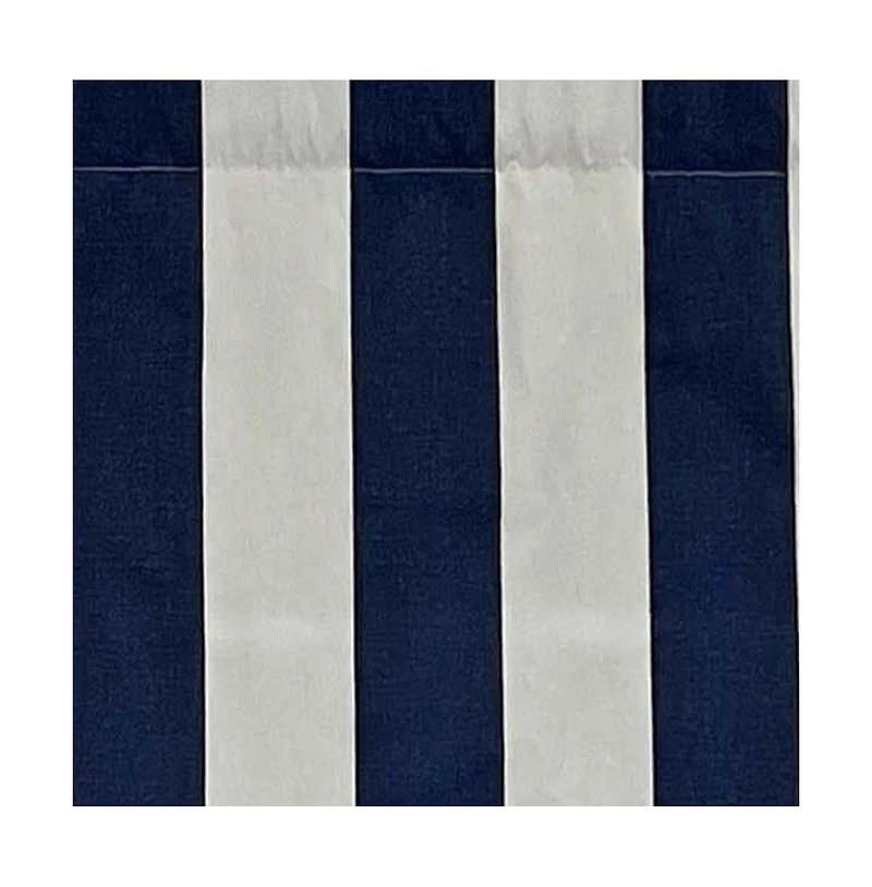 Rlf Home Cabana Stripe Design Super Soft 3" Rod Pocket Valance
