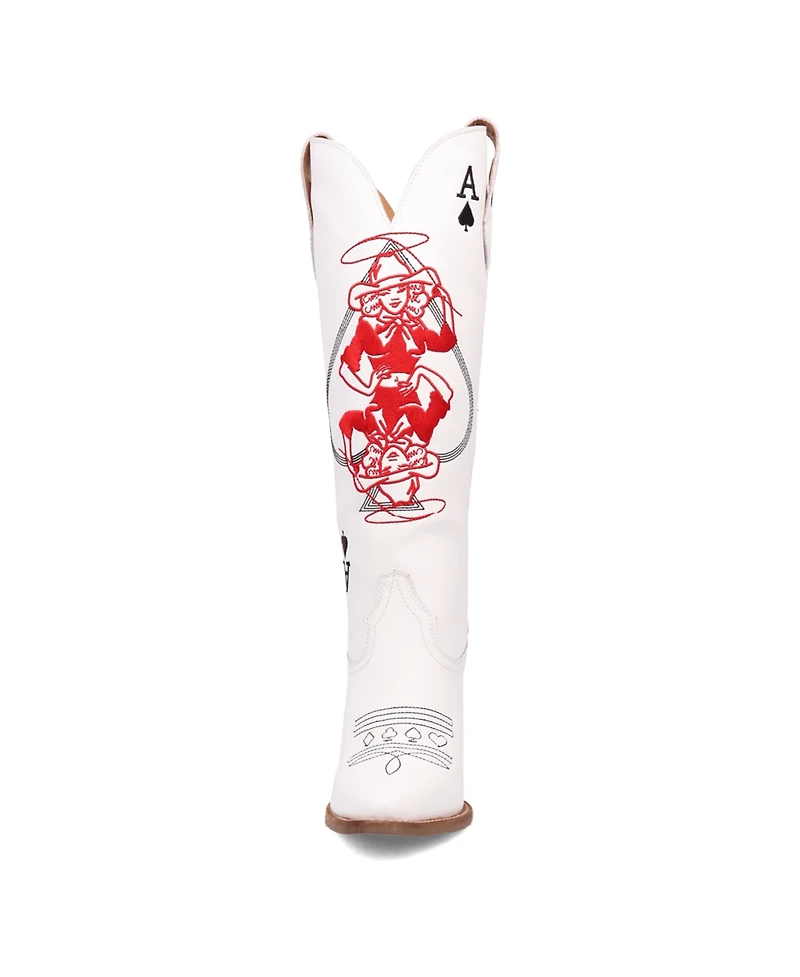 Dingo Women's Ace Of Spades Leather Boot