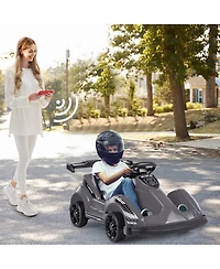 Givimo 6V Kids Ride On Go Cart with Remote Control and Safety Belt