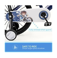 Artudatech 18" Kids Bike for Boys and Girls with auxiliary wheels & Rack