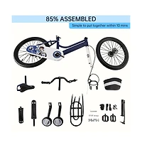 Artudatech 16" Kids Bike for Boys and Girls with auxiliary wheels & Rack