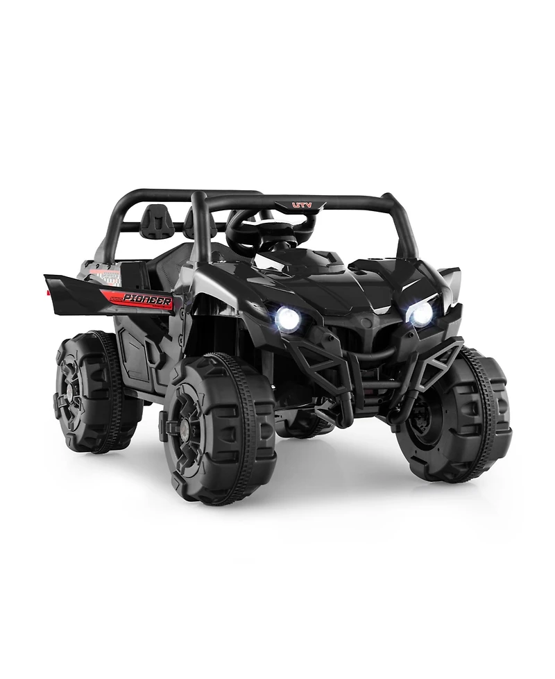 Sugift 12V Battery Powered Electric Vehicle with Remote Control and 3