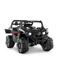 Sugift 12V Battery Powered Electric Vehicle with Remote Control and 3