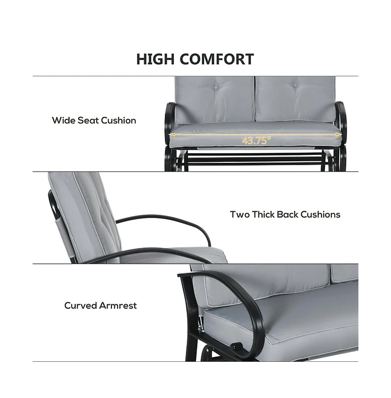 Durable Patio Furniture Set with Weatherproof Finish