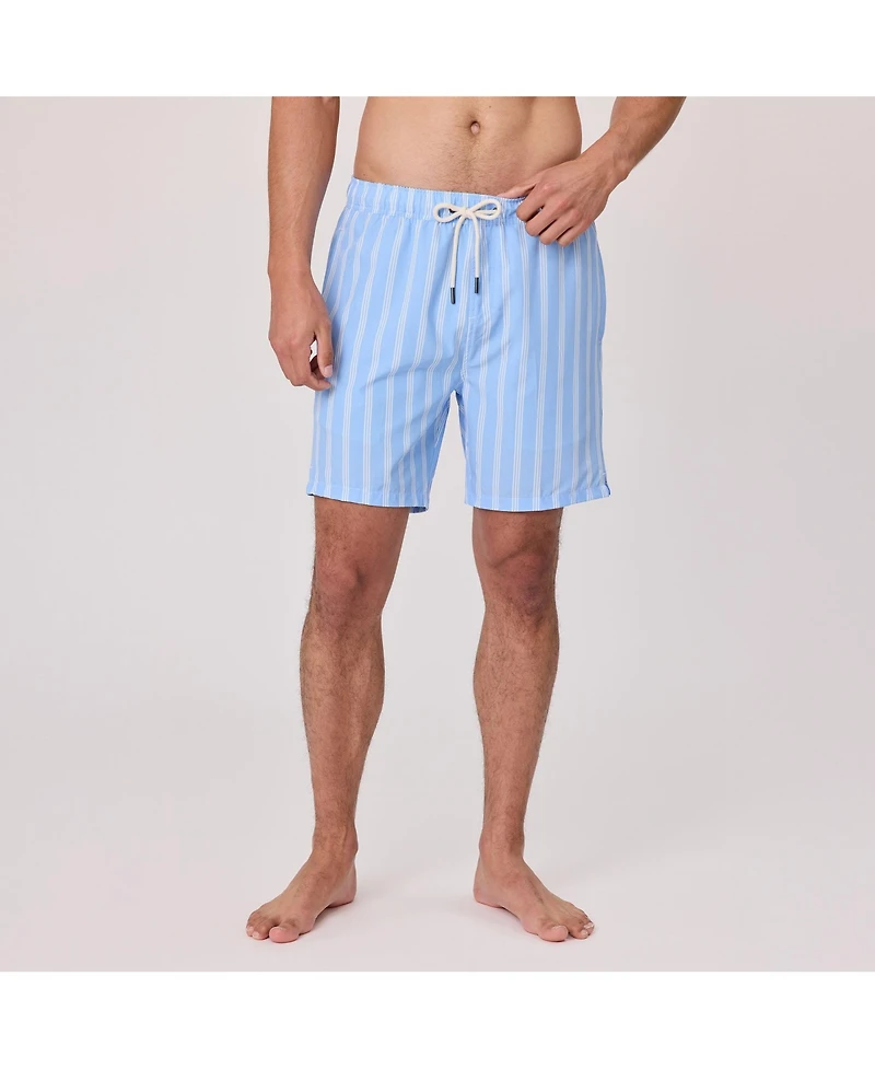 Snapper Rock Men's Ocean Drive Stripe Swim Short.
