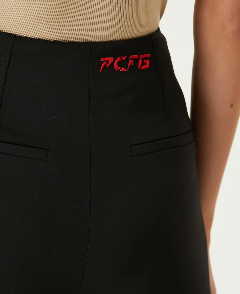 Pcfg Women's Cotton Flared Skinny Pants