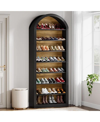Tribesigns Shoe Storage Cabinet, 8-Tier Tall Organizer Cabinet