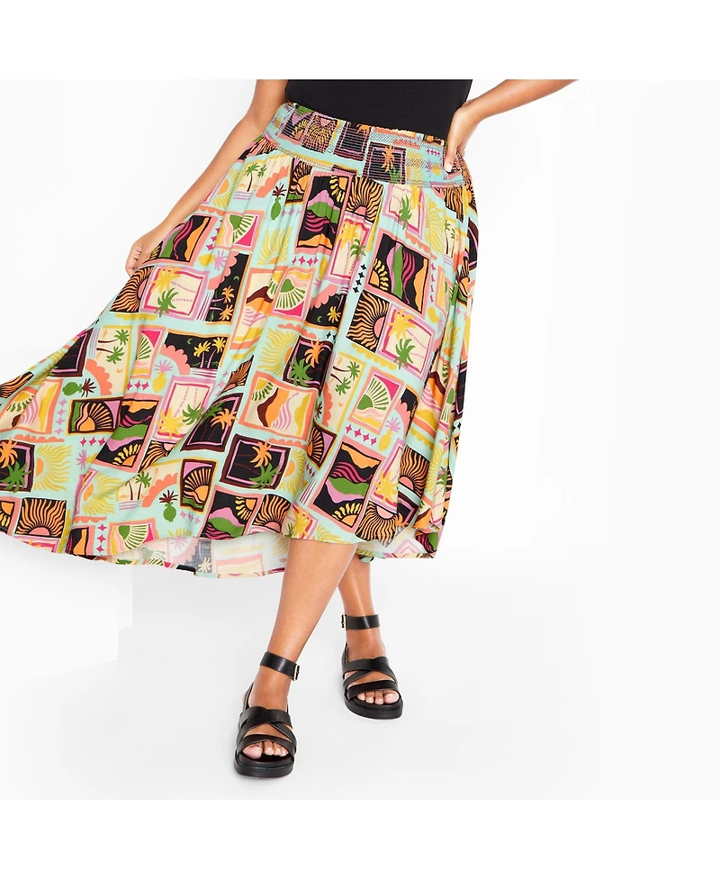 City Chic Women's Eva Skirt