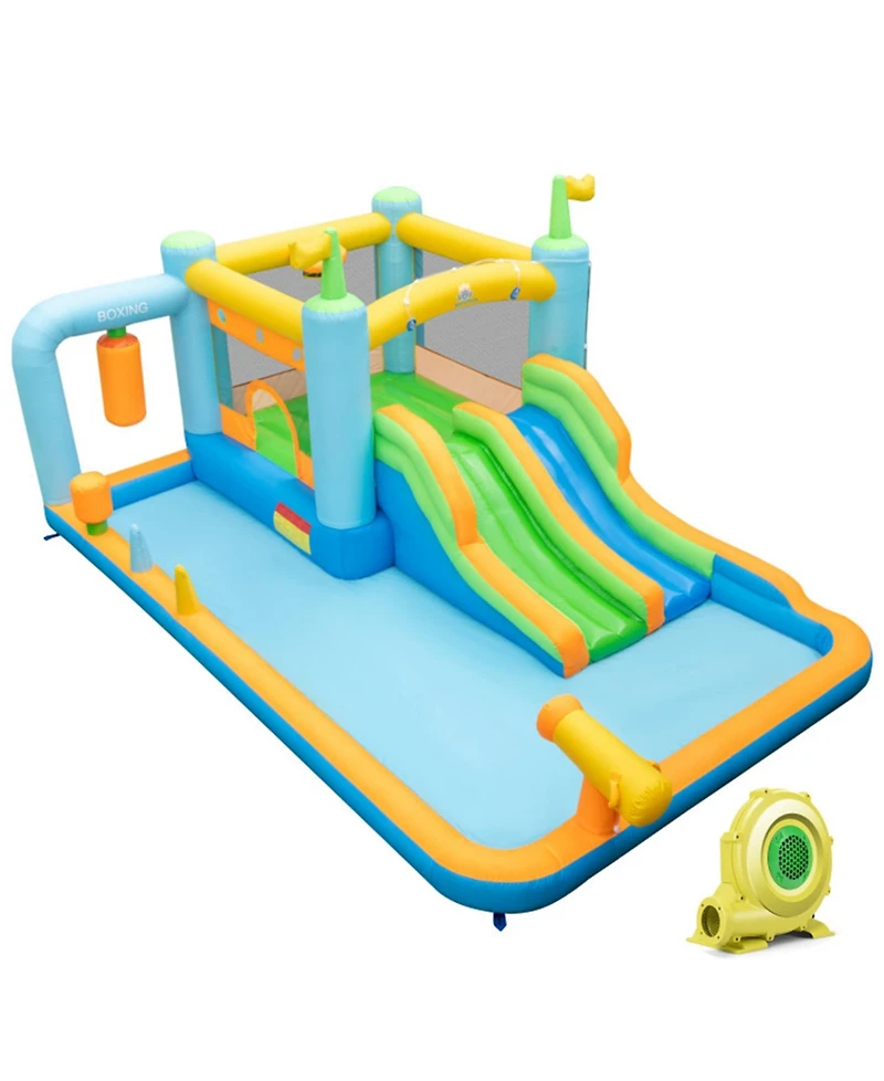 Sugift Giant Inflatable Water Slide for Kids Aged 3-10 Years (without Blower