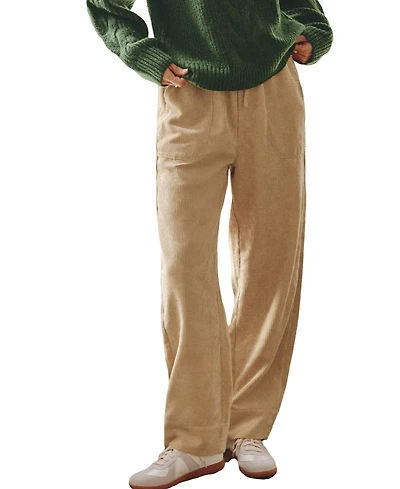 Cupshe Women's Weekend Edit Khaki Pants