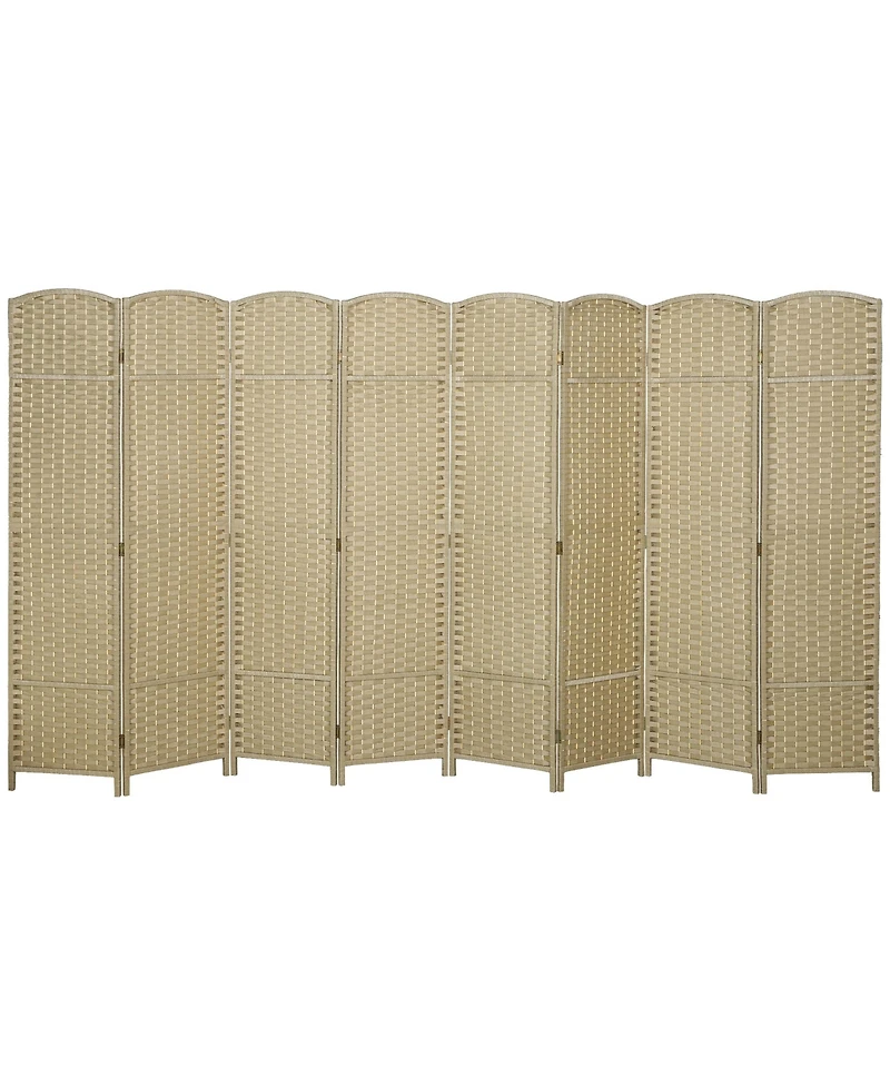 Homcom 6 Panel Room Divider Freesding Folding Privacy Screen