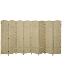 Homcom 6 Panel Room Divider Freesding Folding Privacy Screen