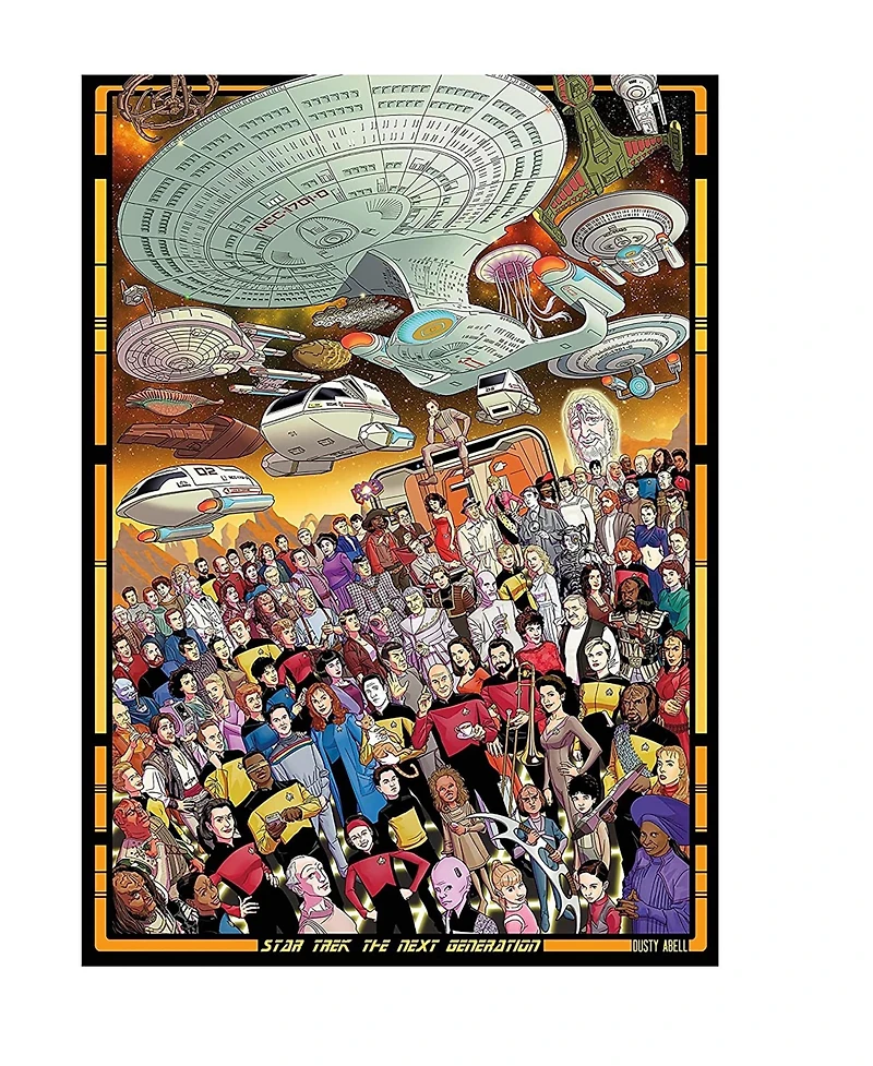 Nmr Distribution Star Trek The Next Generation 3000 Piece Jigsaw Puzzle