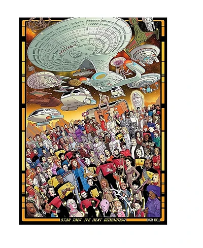 Nmr Distribution Star Trek The Next Generation 3000 Piece Jigsaw Puzzle