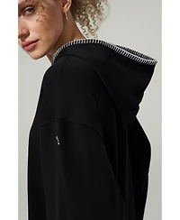 Lilysilk Women's Seamflow Douceur Hoodie