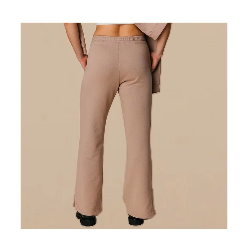 Ocio Women's Organic Cotton Teddy Flare Pant