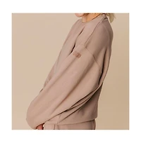 Ocio Plus Organic Cotton Teddy Oversized Crewneck Special