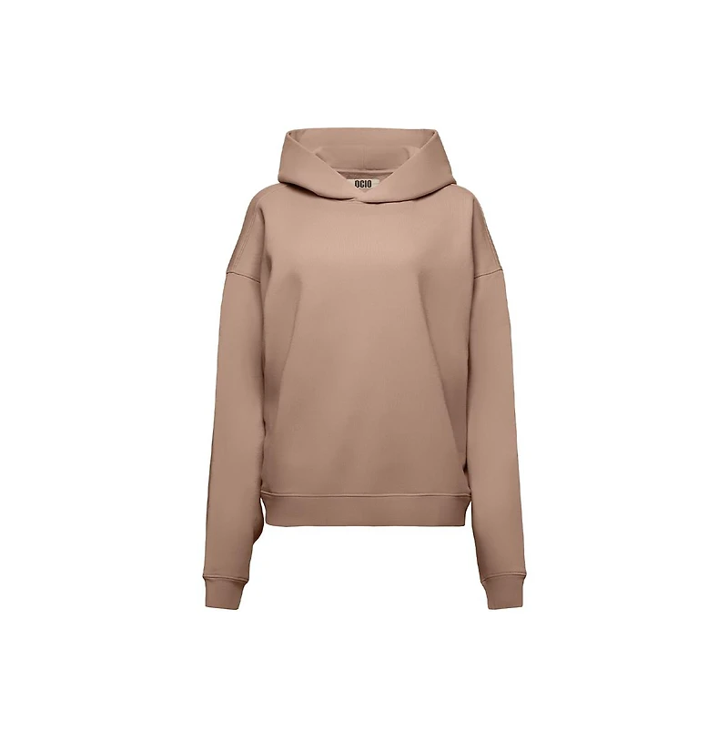 Ocio Women's Organic Cotton Teddy Oversized Hoodie
