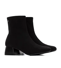 Xti Women's Suede Heeled Ankle Booties