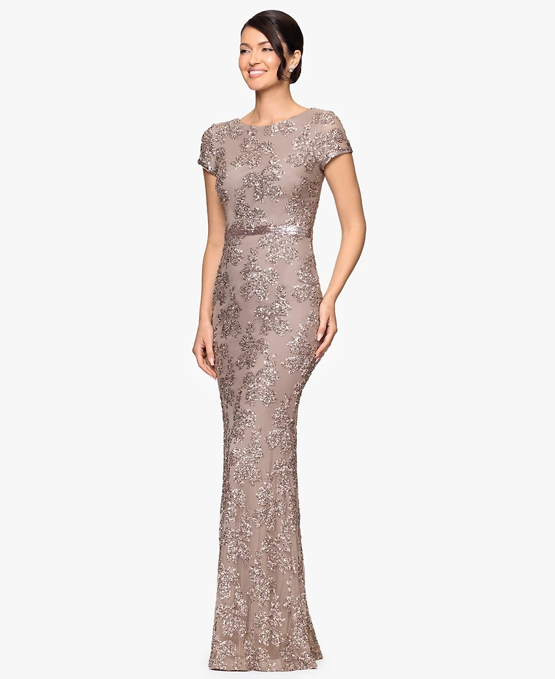 Betsy & Adam Women's Crewneck Dress