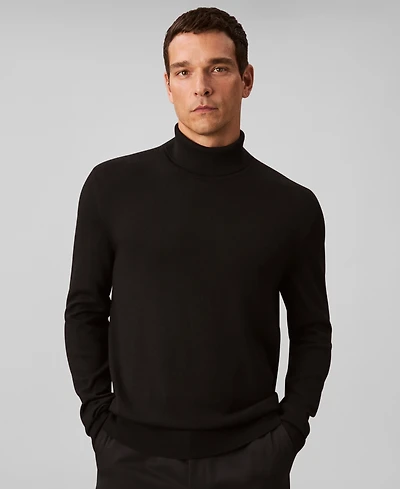Calvin Klein Men's Merino Wool Blend Turtleneck Sweater