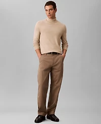 Calvin Klein Men's Merino Wool Blend Turtleneck Sweater