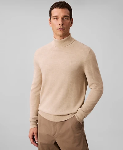 Calvin Klein Men's Merino Wool Blend Turtleneck Sweater