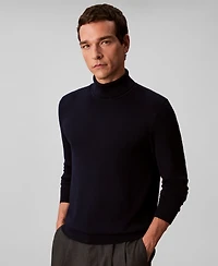 Calvin Klein Men's Merino Wool Blend Turtleneck Sweater