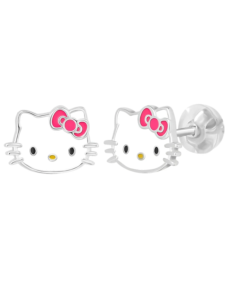 Macy's 2-Pc. Cubic Zirconia Drop and Stud Earrings Set in Sterling Silver