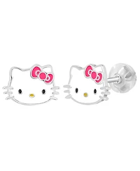 Macy's 2-Pc. Cubic Zirconia Drop and Stud Earrings Set in Sterling Silver