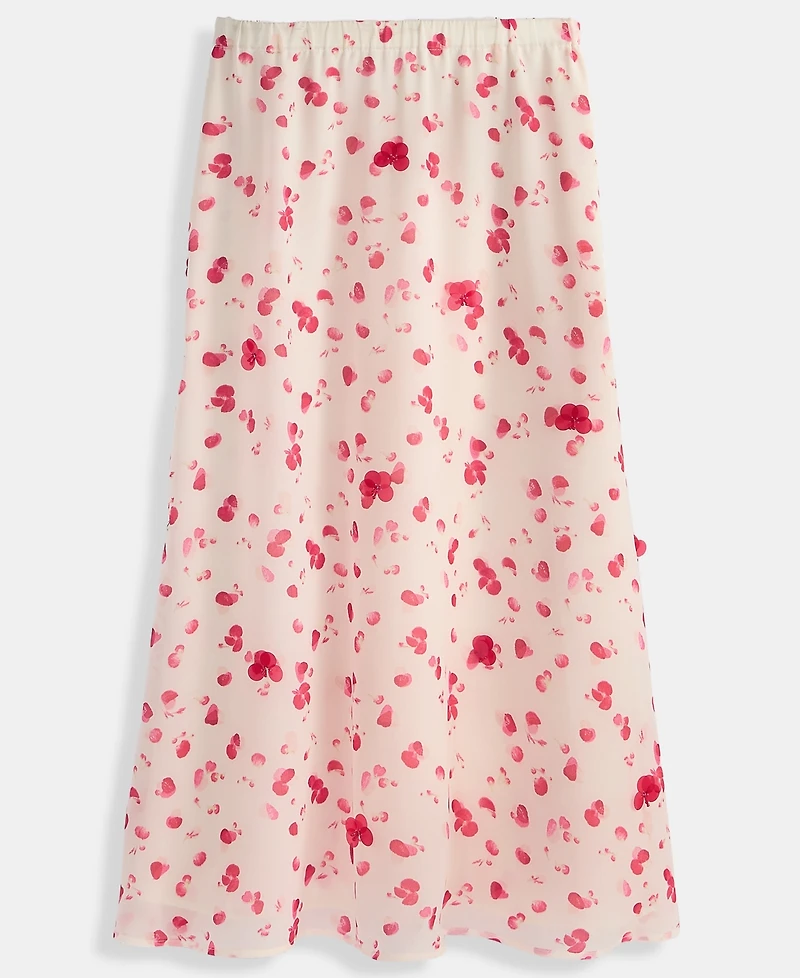 On 34th Women's Embellished Pull-On Midi Skirt, Macy's Exclusive