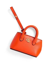 Lauren Ralph Leather Pouch Charms