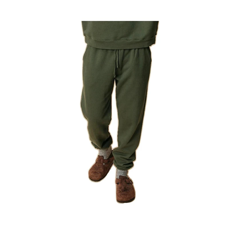 Ocio Men's Men s Organic Cotton Teddy Everywhere Jogger