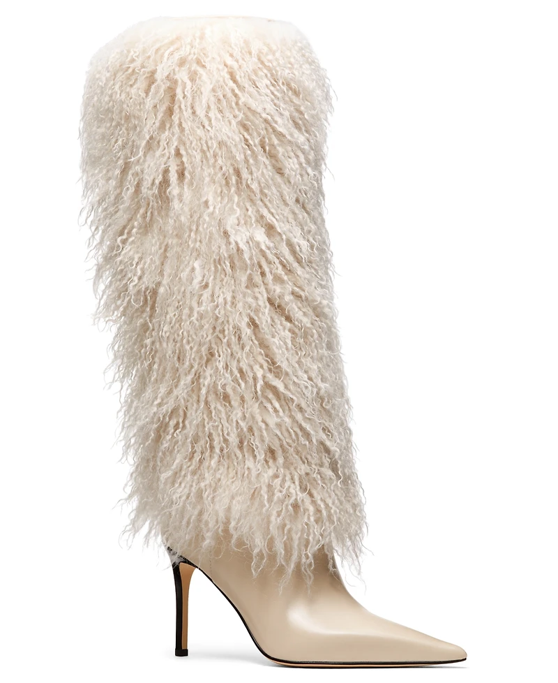 Michael Michael Kors Women's Dawn Pointed Toe Heeled Booties