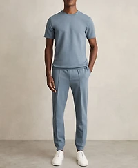 Reiss Men's Interlock-Jersey Crew-Neck T-Shirt